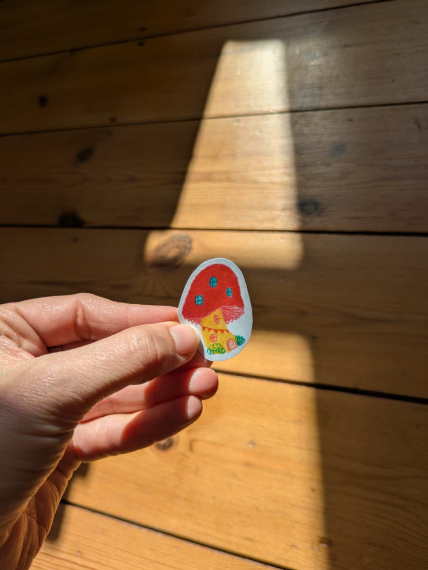 Pochette stickers champignons – Image 2
